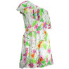 KURZES KLEID FÜR DAMEN DESIGUAL WEIß