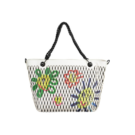 DESIGUAL DAMENTASCHE WEISS
