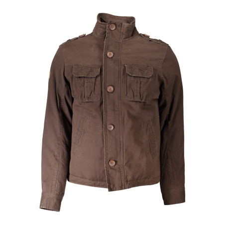 EDDY WOOD BRAUN HERREN JACKE