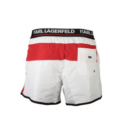 KARL LAGERFELD BEACHWEAR BADEANZUGTEIL UNTER WEISSEM MANN