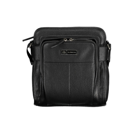 LA MARTINA BLACK MAN SHOULDER BAG