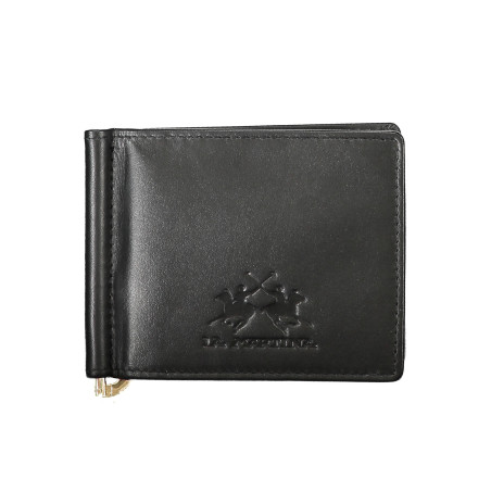 LA MARTINA SCHWARZE MANN-BRIEFTASCHE