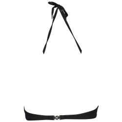KARL LAGERFELD BEACHWEAR COSTUME PARTE SOPRA DONNA NERO