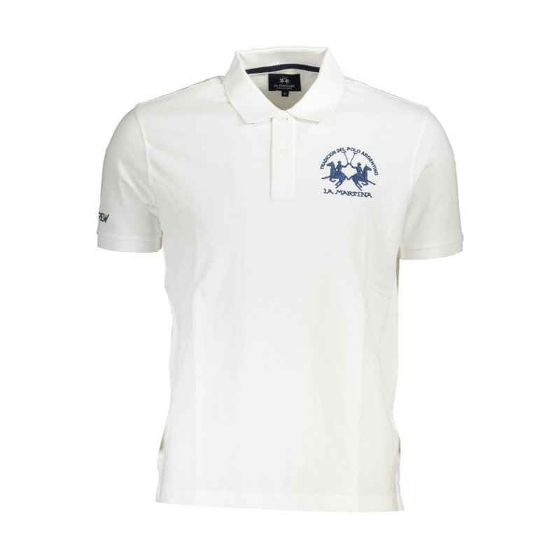 LA MARTINA POLO KURZARM HERREN WEISS