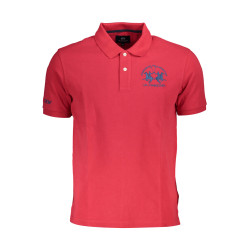 LA MARTINA POLO SHORT SLEEVE MAN RED