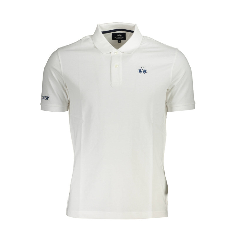 LA MARTINA POLO KURZARM HERREN WEISS