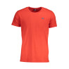 NORWEGEN 1963 HERREN-KURZARM-T-SHIRT ROT