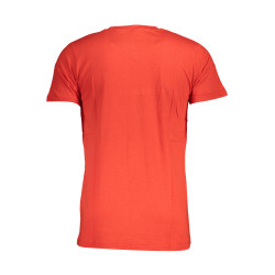 NORWEGEN 1963 HERREN-KURZARM-T-SHIRT ROT