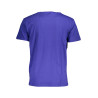 NORWEGEN 1963 BLAUES KURZÄRMELIGES HERREN-T-SHIRT