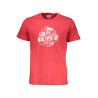 GIAN MARCO VENTURI HERREN-KURZARM-T-SHIRT ROT