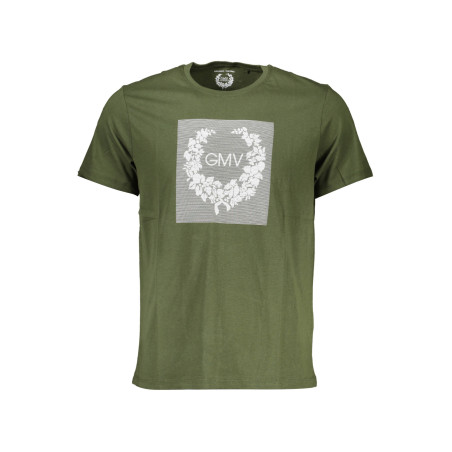 GIAN MARCO VENTURI HERREN-KURZÄRMELIGES T-SHIRT GRÜN