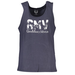 GIAN MARCO VENTURI MAN BLAUES TANKTOP