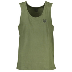 GIAN MARCO VENTURI MAN GREEN TANK TOP