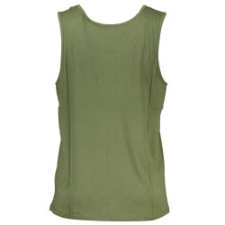 GIAN MARCO VENTURI MAN GREEN TANK TOP