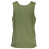 GIAN MARCO VENTURI MAN GREEN TANK TOP