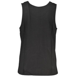 GIAN MARCO VENTURI SCHWARZES MANN-TANKTOP