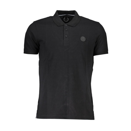 GIAN MARCO VENTURI POLO MANICHE CORTE UOMO NERO