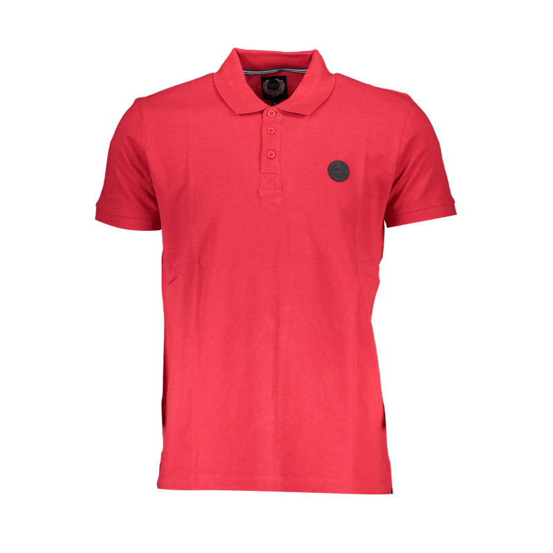 GIAN MARCO VENTURI HERREN-POLO-KURZARM ROT