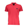GIAN MARCO VENTURI HERREN-POLO-KURZARM ROT