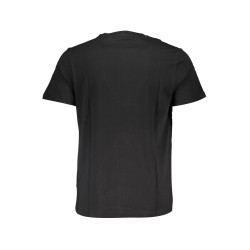 GIAN MARCO VENTURI SCHWARZES MANN-KURZARM-T-SHIRT