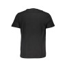 GIAN MARCO VENTURI SCHWARZES MANN-KURZARM-T-SHIRT