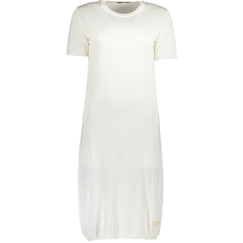 CAVALLI CLASS DAMEN KURZES KLEID WEISS