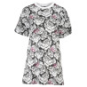 CAVALLI CLASS DAMEN KURZES KLEID WEISS