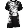 CAVALLI CLASS DAMEN KURZES KLEID SCHWARZ