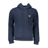 CAVALLI CLASS SWEATSHIRT MIT REISSVERSCHLUSS HERREN BLAU