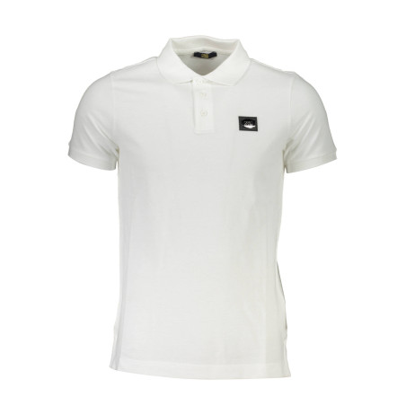 CAVALLI CLASS POLO KURZARM HERREN WEISS
