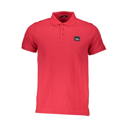CAVALLI CLASS POLO KURZARM HERREN ROT