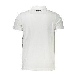 CAVALLI CLASS POLO KURZARM HERREN WEISS