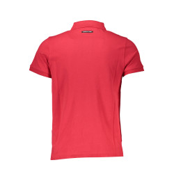 CAVALLI CLASS POLO KURZARM HERREN ROT