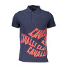 CAVALLI CLASS POLO KURZARM HERREN BLAU