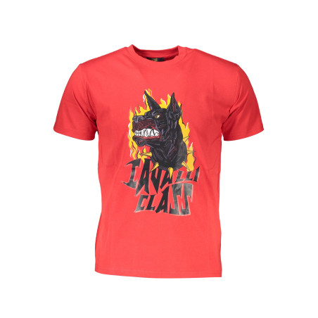 CAVALLI CLASS T-SHIRT KURZARM HERREN ROT