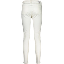 CALVIN KLEIN DAMEN-DENIM-JEANS WEISS