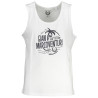 GIAN MARCO VENTURI WEISSES MANN-TANKTOP