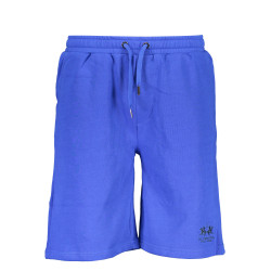 LA MARTINA BLAUE HERREN-BERMUDAHOSE