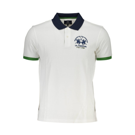 LA MARTINA POLO KURZARM HERREN WEISS