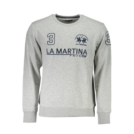 LA MARTINA SWEATSHIRT OHNE REISSVERSCHLUSS GRAU HERREN