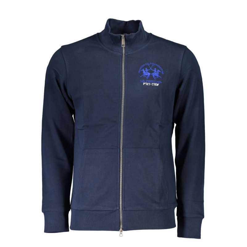 LA MARTINA HERREN-SWEATSHIRT MIT BLAUEM REISSVERSCHLUSS