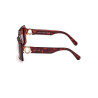 MONCLER DAMEN-SONNENBRILLE BRAUN
