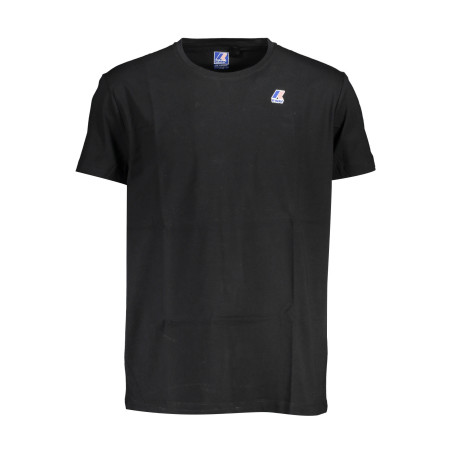K-WAY T-SHIRT KURZARM MANN SCHWARZ