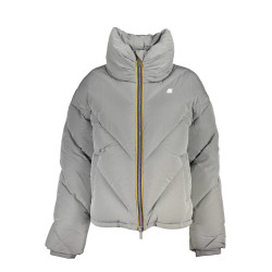 K-WAY GRAUE JACKE FÜR DAMEN