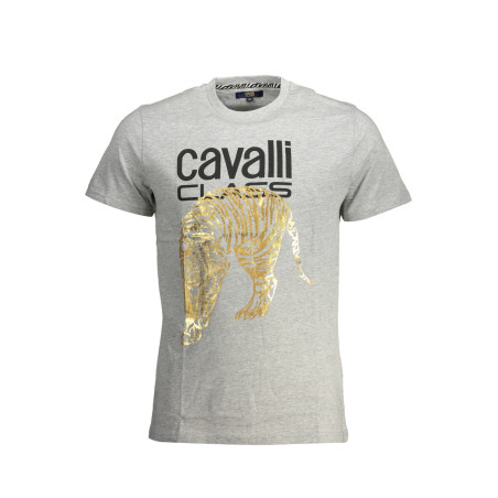 CAVALLI CLASS T-SHIRT KURZARM HERREN GRAU