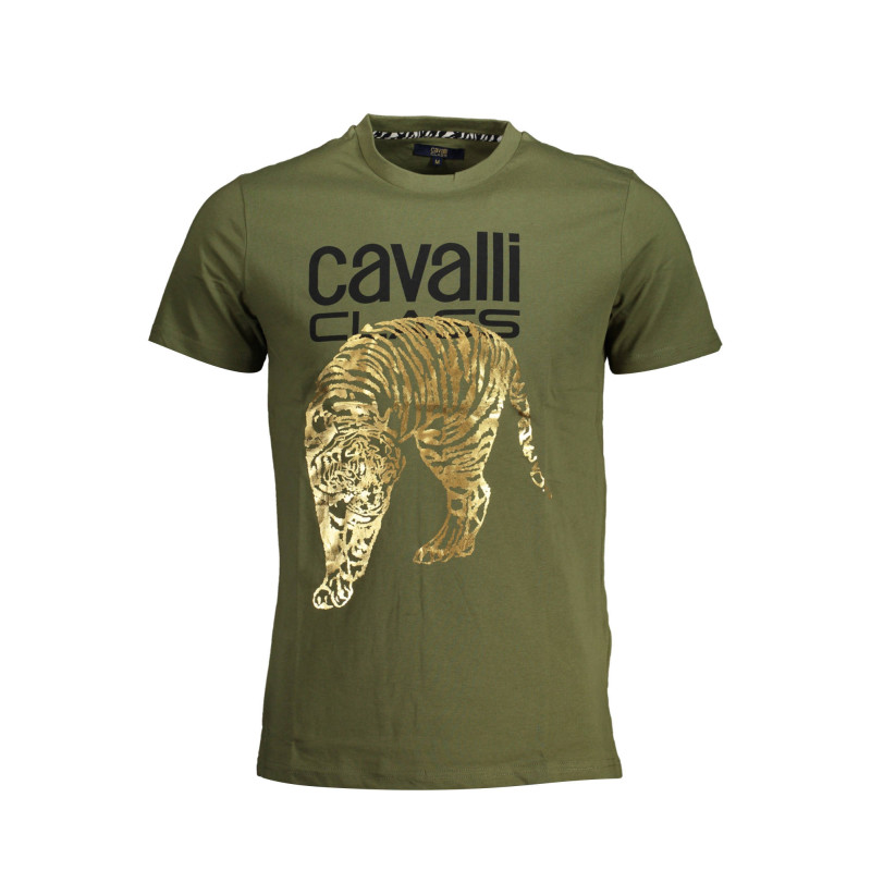 CAVALLI CLASS T-SHIRT KURZARM HERREN GRÜN
