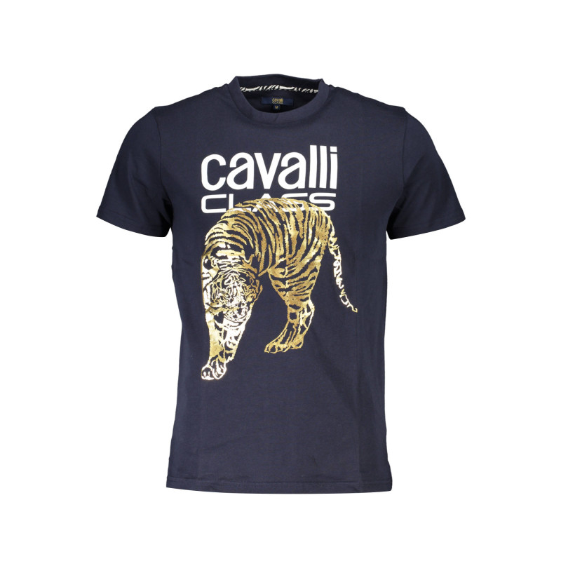 CAVALLI CLASS T-SHIRT KURZARM HERREN BLAU