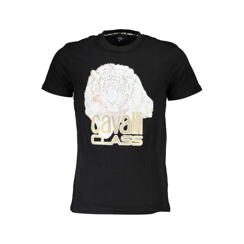 CAVALLI CLASS T-SHIRT KURZARM HERREN SCHWARZ