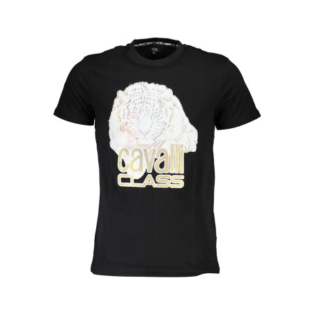 CAVALLI CLASS T-SHIRT KURZARM HERREN SCHWARZ