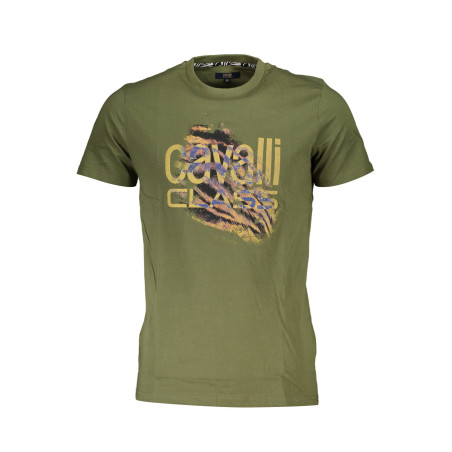 CAVALLI CLASS T-SHIRT KURZARM HERREN GRÜN